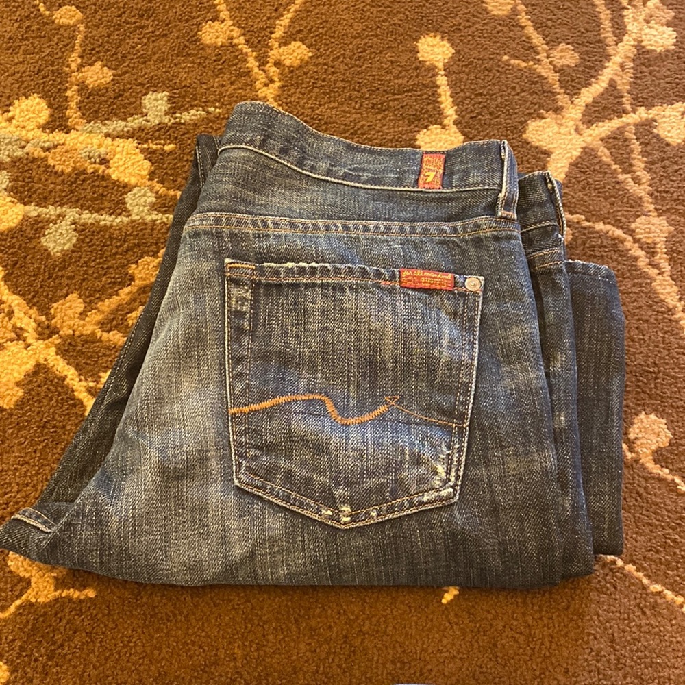 Mens 7 For All Mankind Jeans Size 34